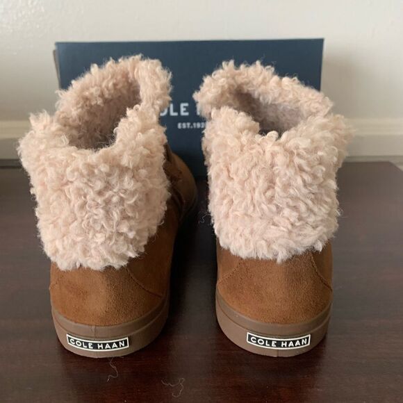 Cole Haan Nantucket suede leather cosy ankle boot size 9,5 - Picture 10 of 12